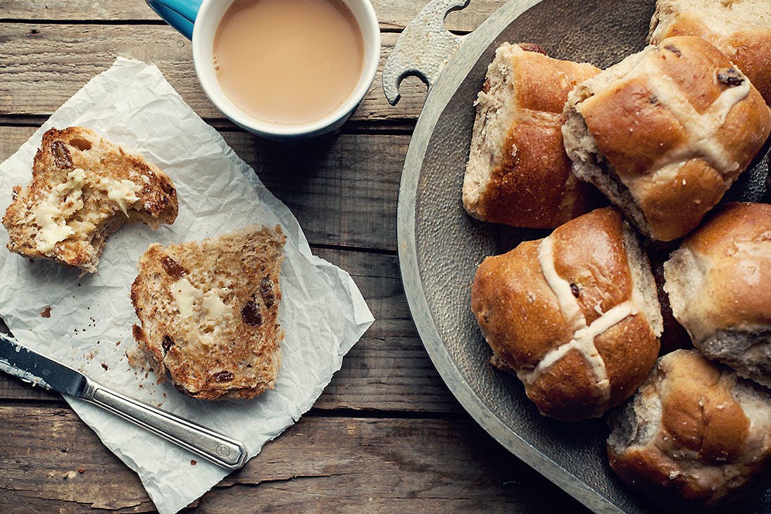 Hot cross buns